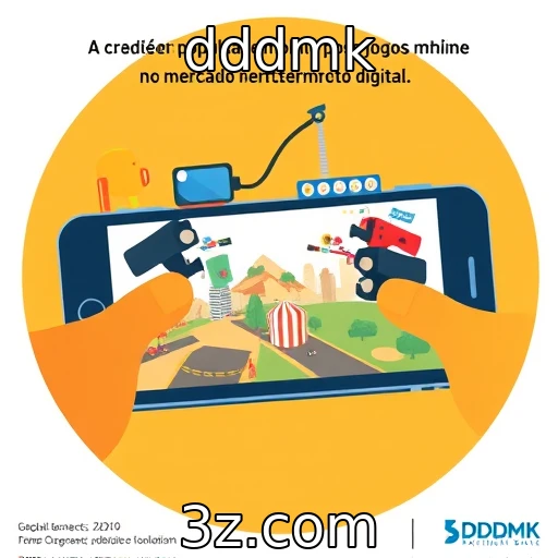 A crescente popularidade dos jogos mobile - dddmk